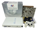 Console Playstation 2 Fat Edição Gran Turismo Racing Pack Scph-55000 Gt 110v + 1 Controle + 10 Jogos