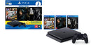 Console PlayStation 4 Slim 1TB Mega Pack: Grand Theft Auto V Edition/Death Stranding/The Last of Us Remastered