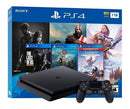 Console PlayStation 4 Slim 1TB Mega Pack: The Last of Us Remastered/God of War/Horizon Zero Dawn Complete Edition