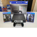 Playstation 4 Slim 1tb Edição Days Of Play Seminovo Garantia E Nf - Ps4 Slim Edição Days Of Play + 3 Jogos