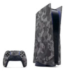 Tampas Do Console PS5 Gray Camouflage
